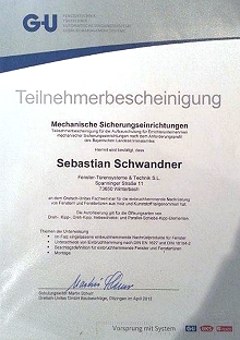 GU_Seminar Mechanische Sicherungseinrichtungen