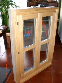 Innen immer noch Holz